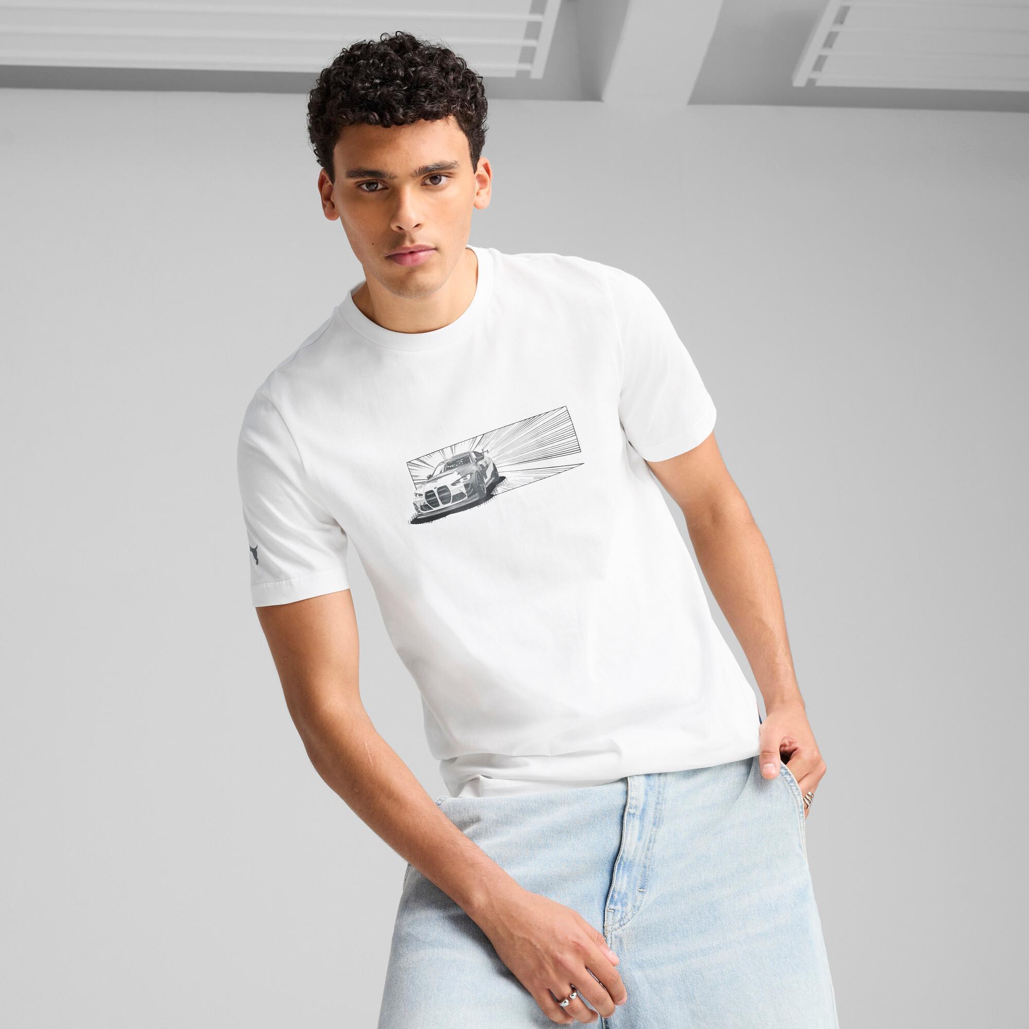 BMW M Motorsport Car Graphic Men's Tee Product Image