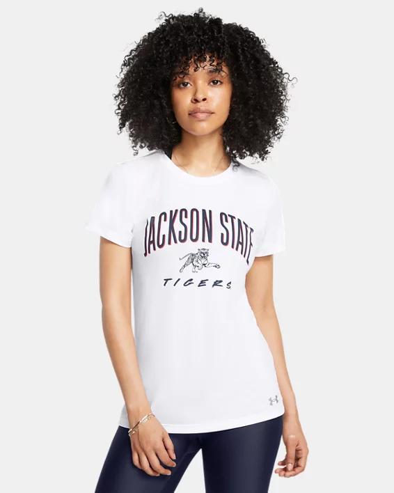 Women's UA Tech™ Collegiate Short Sleeve Product Image