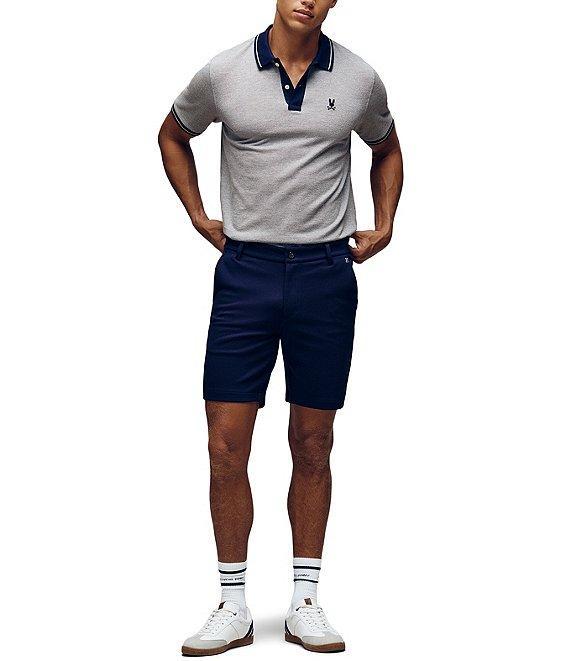 Psycho Bunny Quinton Textured Pique Short Sleeve Polo Shirt Product Image