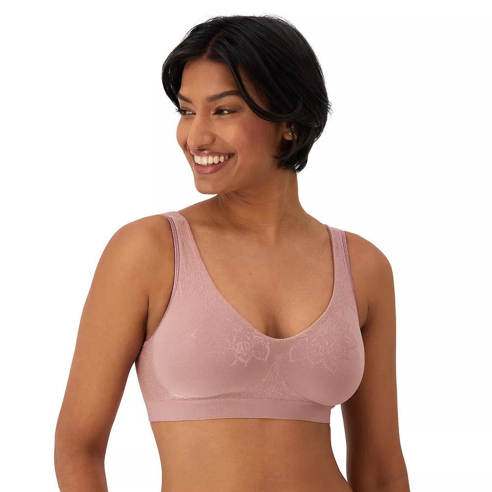 Bali Comfort Revolution ComfortFlex Fit Full-Coverage Wireless Bra DF3484, Women's, Size: XXXL, Evening Blush Aztec Product Image