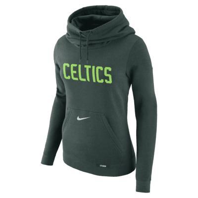 Golden State Warriors Club City Edition Women's Nike NBA Fleece Funnel-Neck Hoodie Product Image
