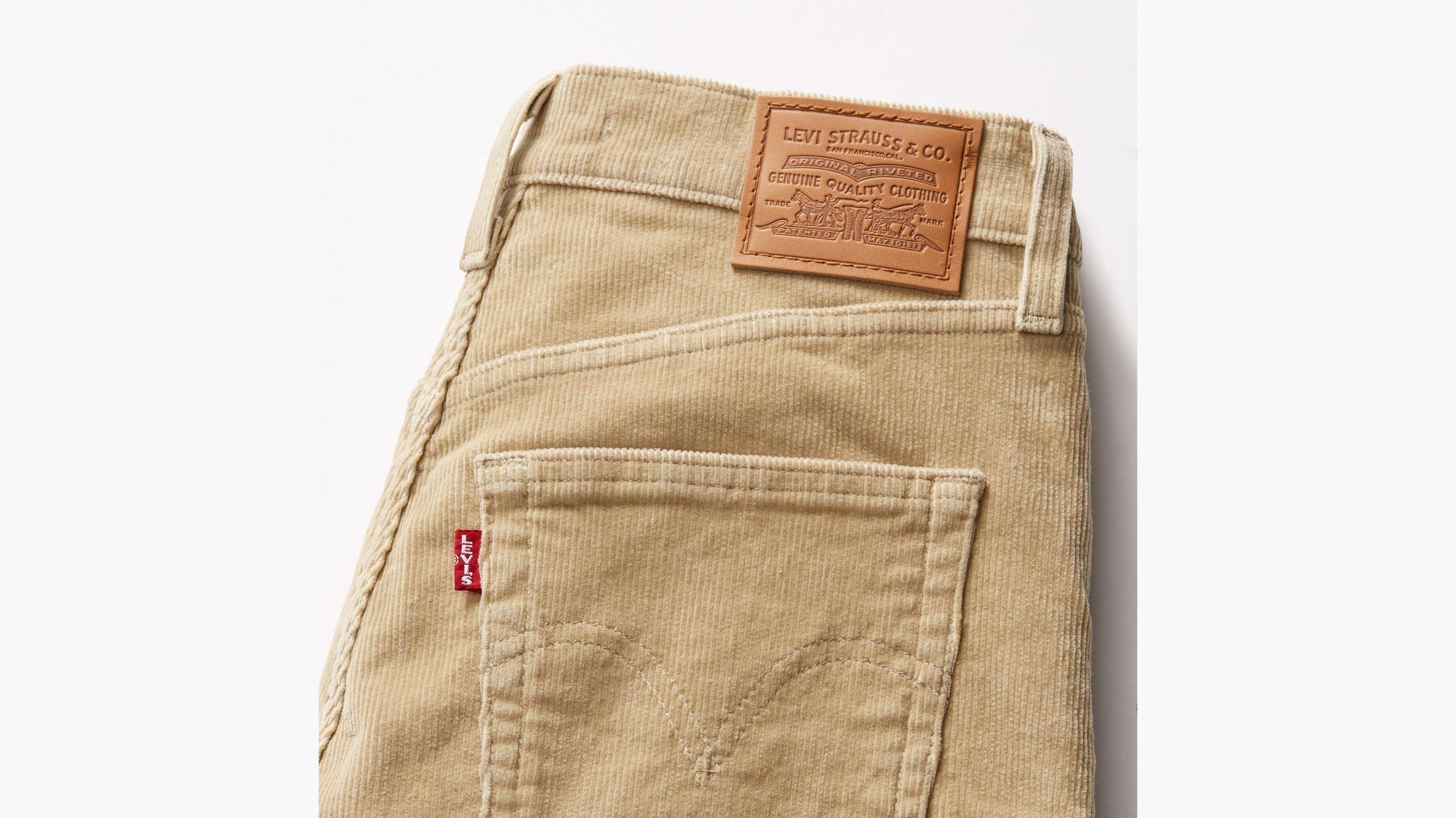 Ribcage Wide Leg Corduroy Women's Jeans Product Image