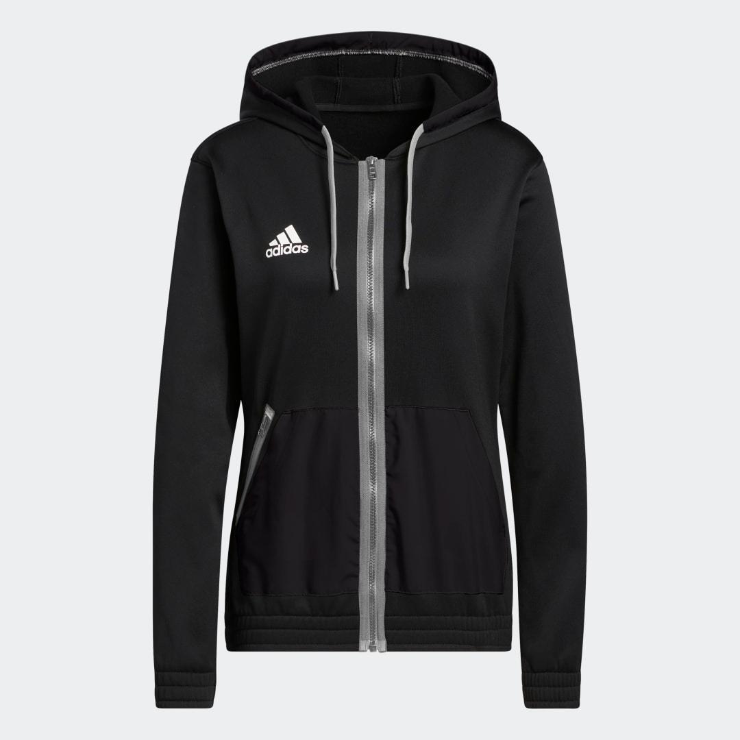 adidas Team Issue Full-Zip Hoodie Team Grey Four M Womens Product Image
