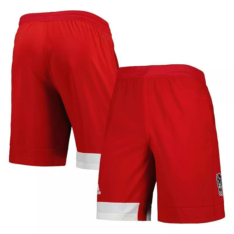 Mens adidas Red NC State Wolfpack Training Shorts Product Image