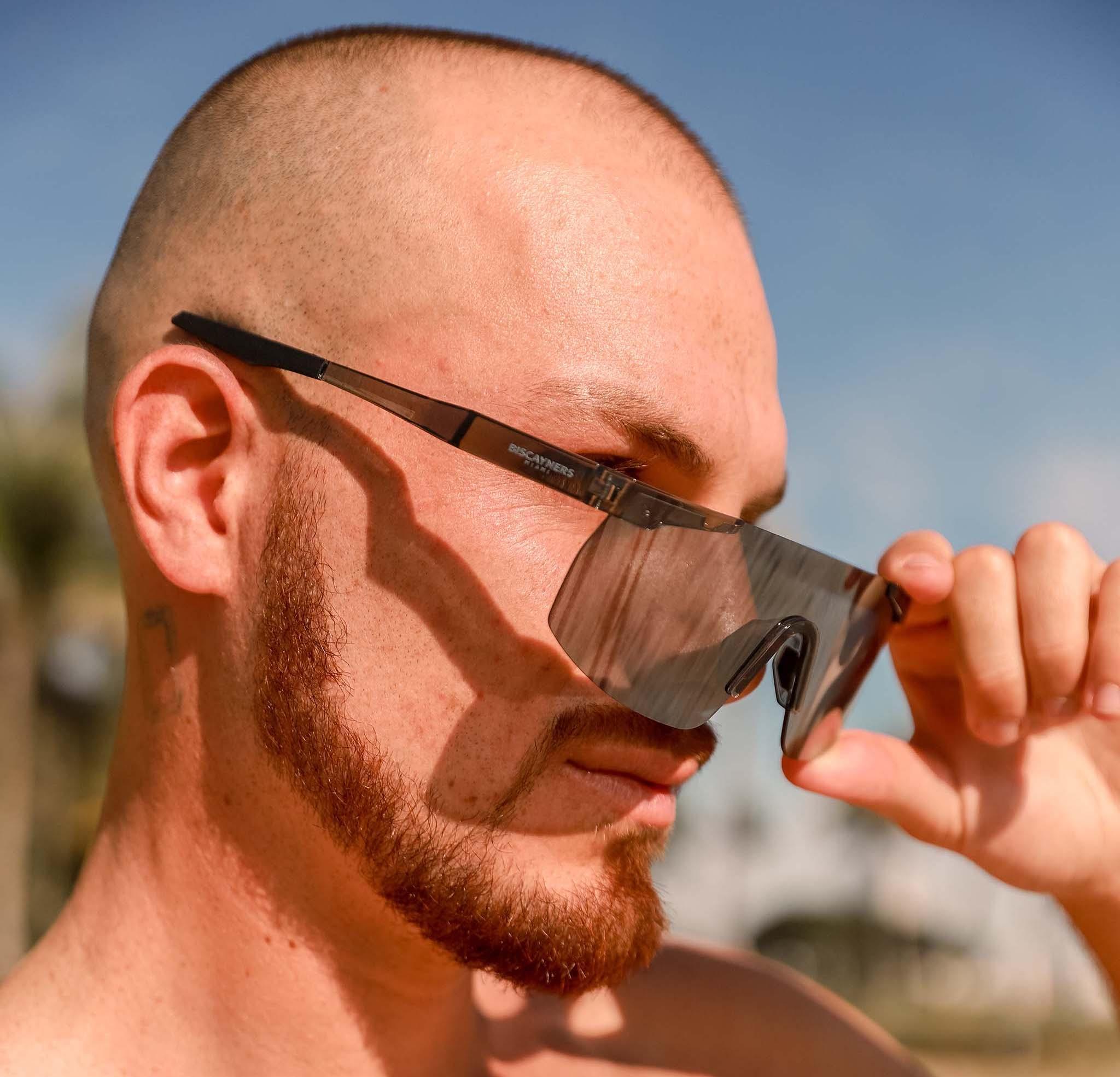 Biscayners Cypress Black Men's Sunglasses Product Image