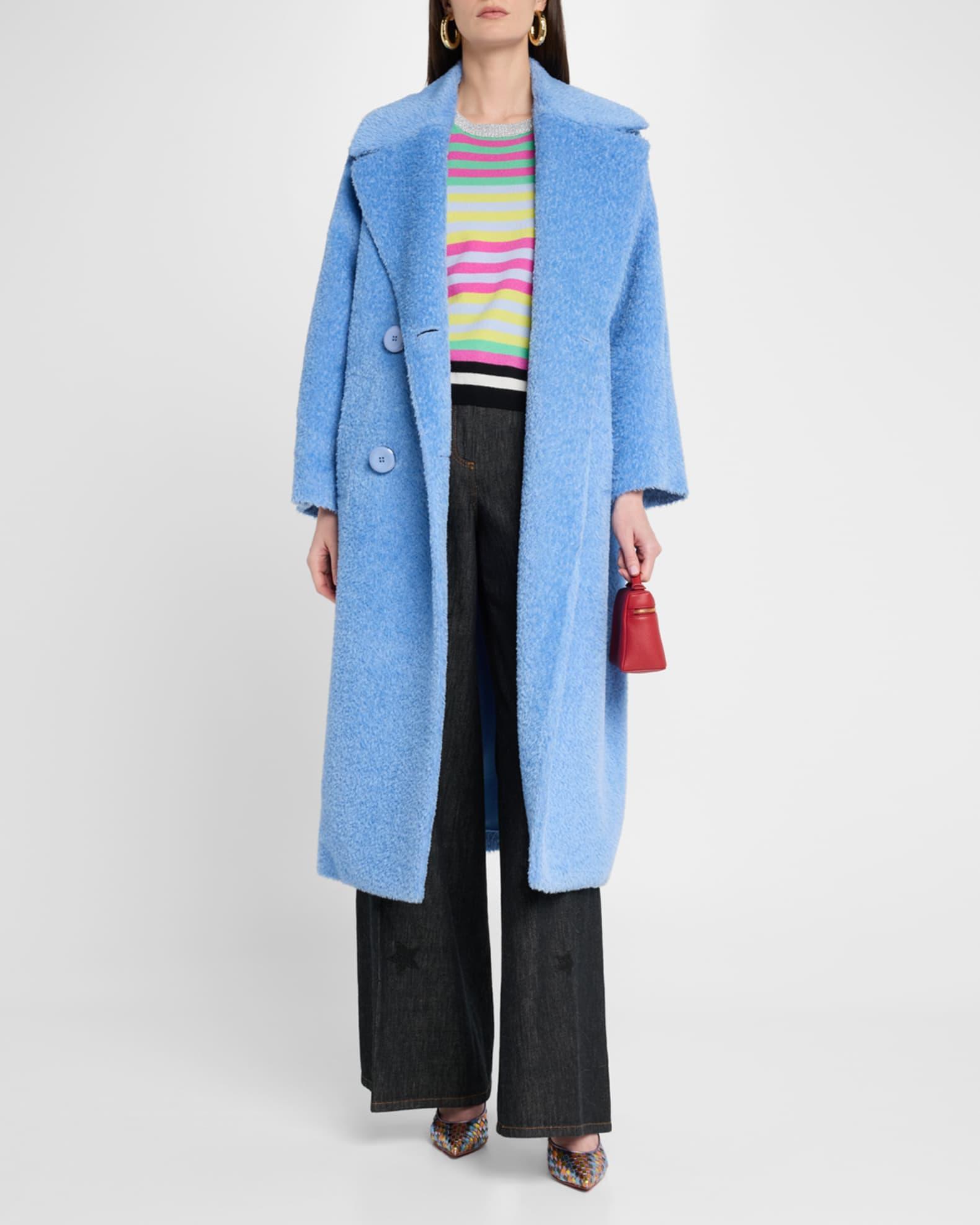 Alpaca-Blend Double-Breasted Coat Product Image