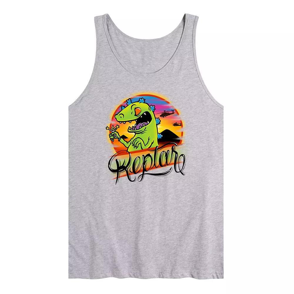 Mens Rugrats Tropical Reptar Tank Top Product Image