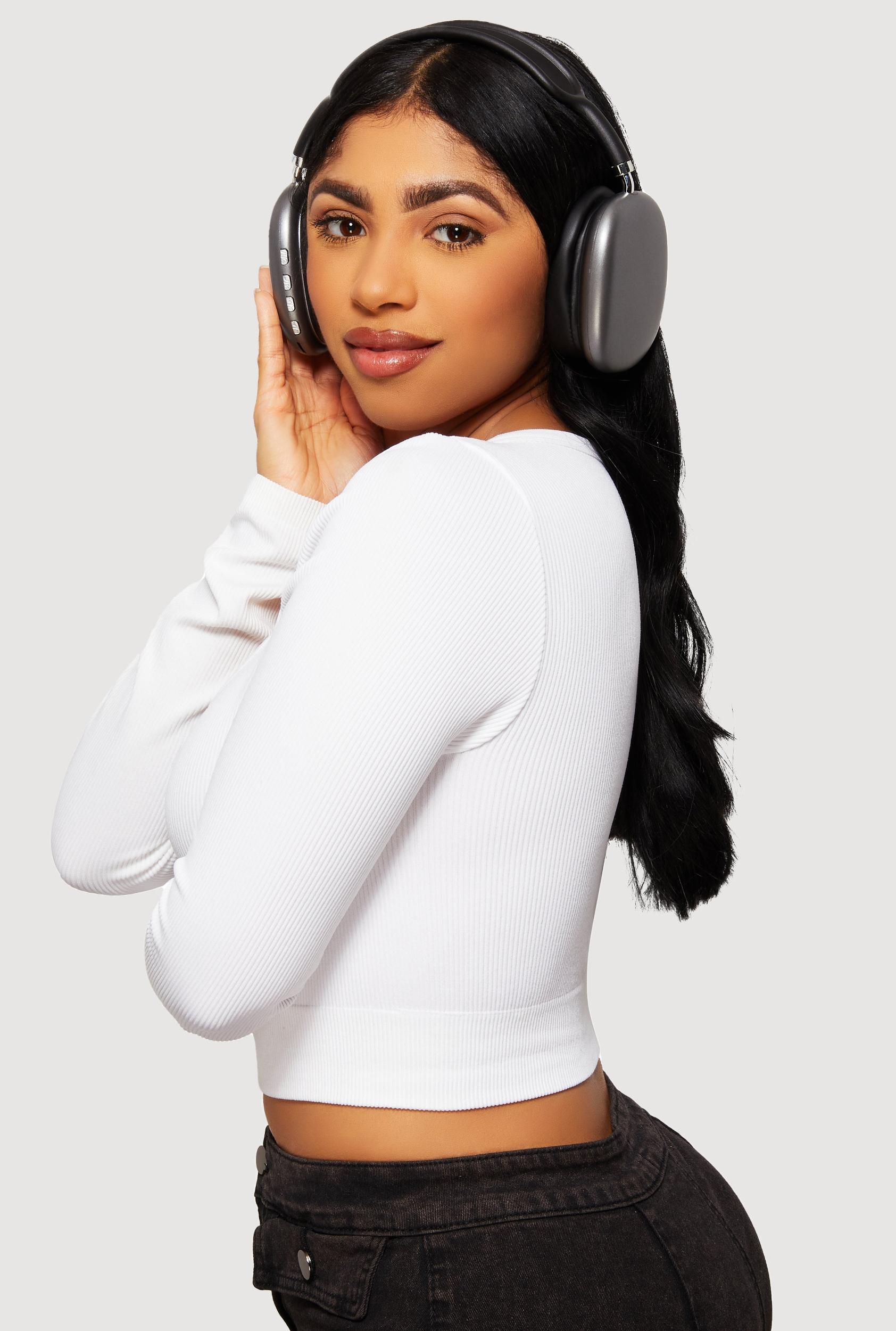 Wireless Bluetooth Over Ear Headphones Male Product Image