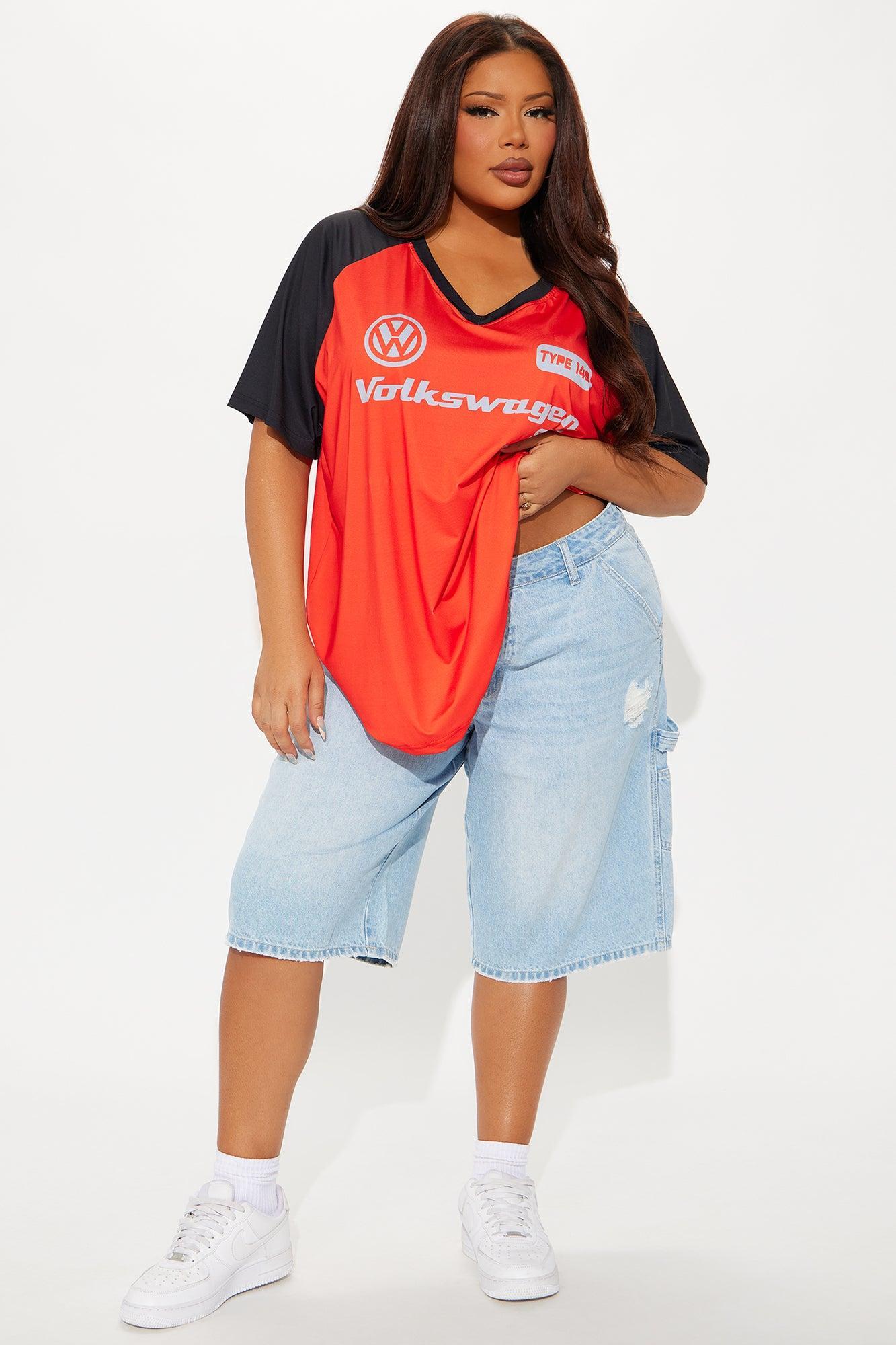 VW Volkswagen Jersey Tee - Red Female Product Image