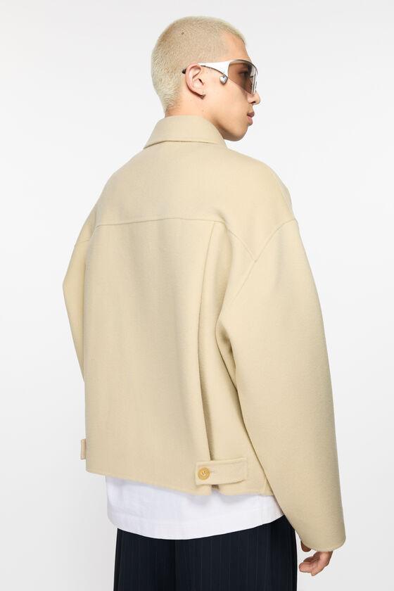 Wool zipper jacket Product Image