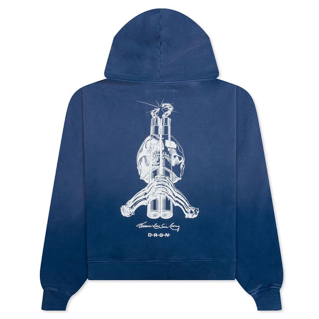 Bones Hoodie - Faded Navy Male Product Image
