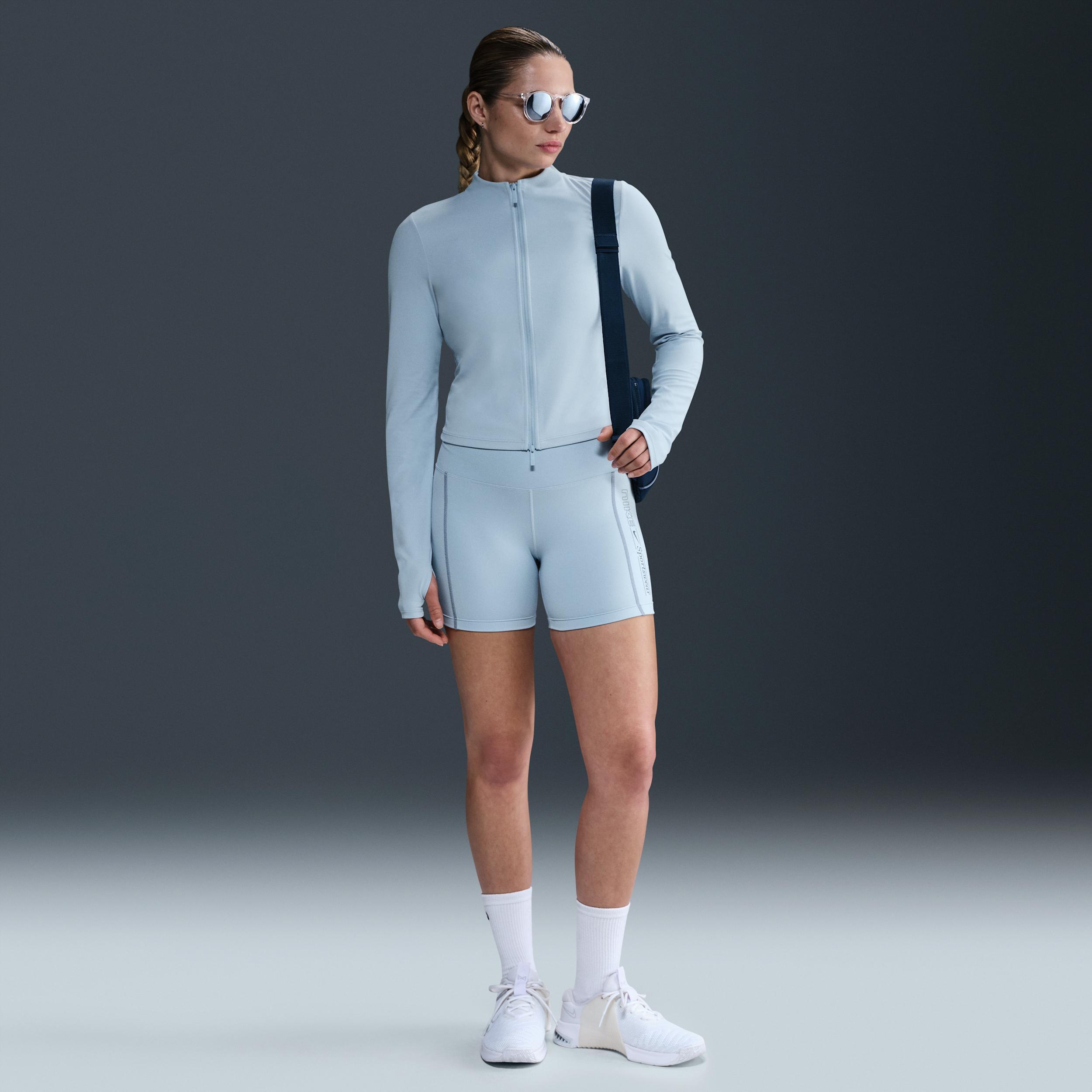Nike Zenvy Women's Dri-FIT Full-Zip Long-Sleeve Top Product Image
