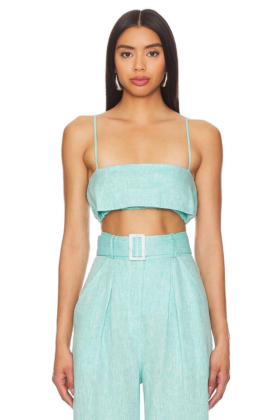 Structured Bandeau Crop Top MATTHEW BRUCH Product Image