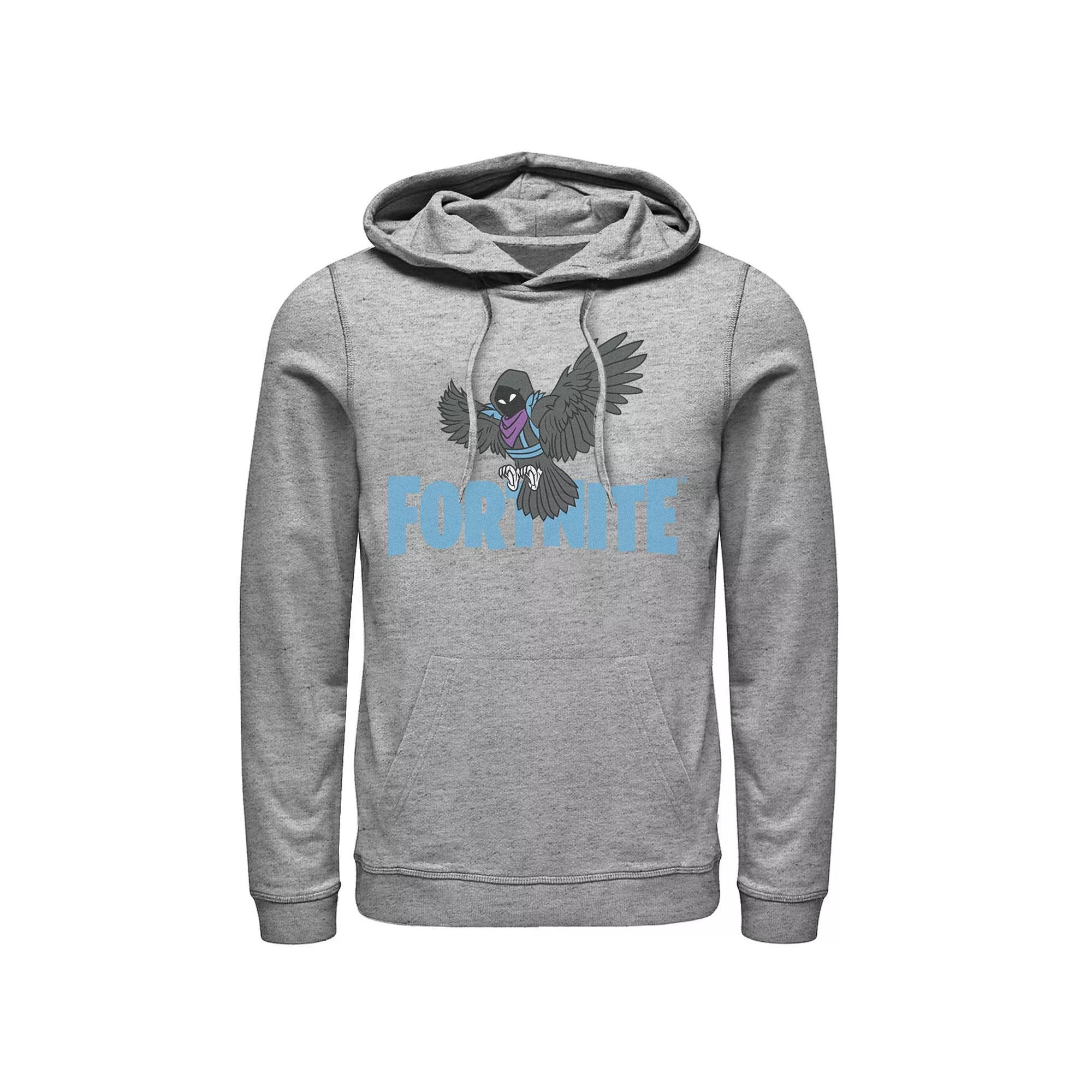 Men's Looney Tunes Pepe Le Pew Pink Circle Portrait Hoodie, Size: XL, Athletic Grey Product Image