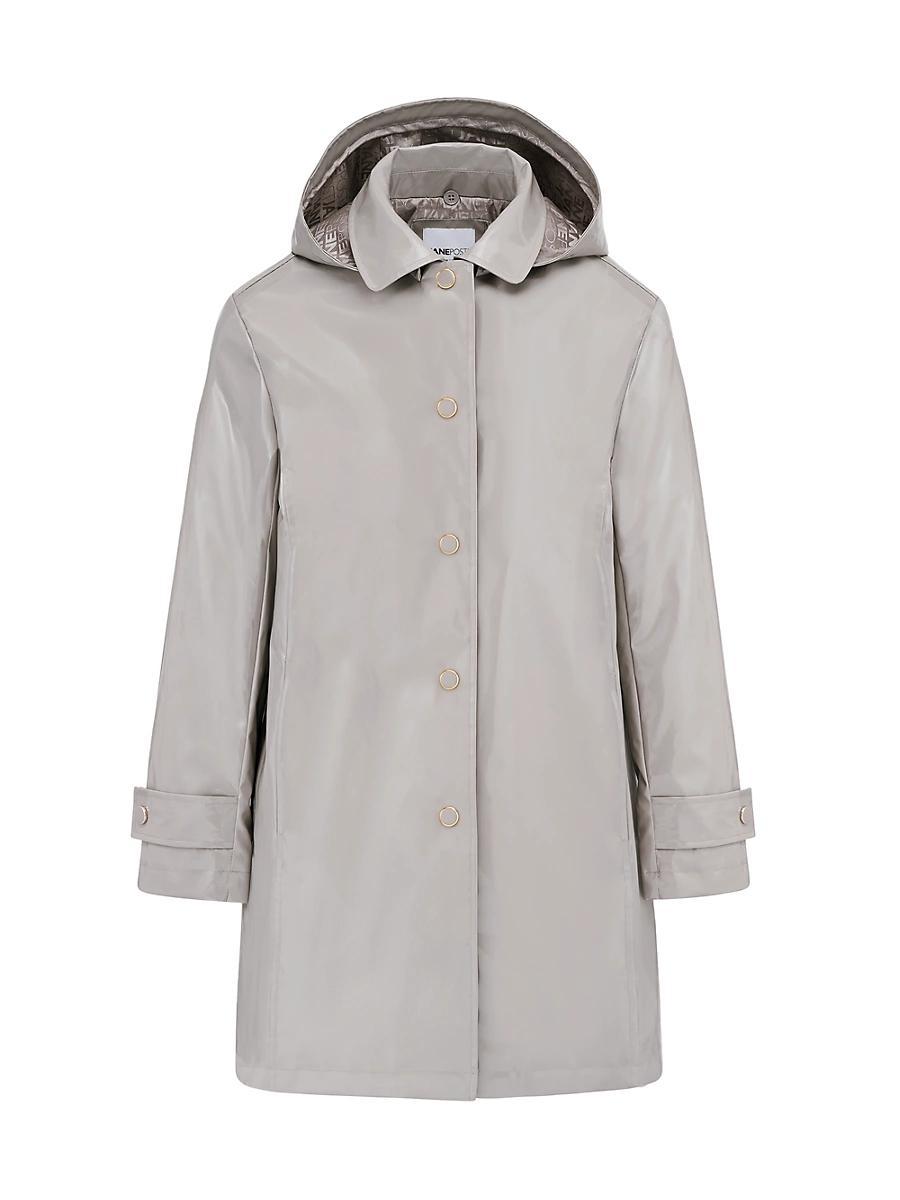 Womens Iconic Princess Hooded Rain Coat Product Image