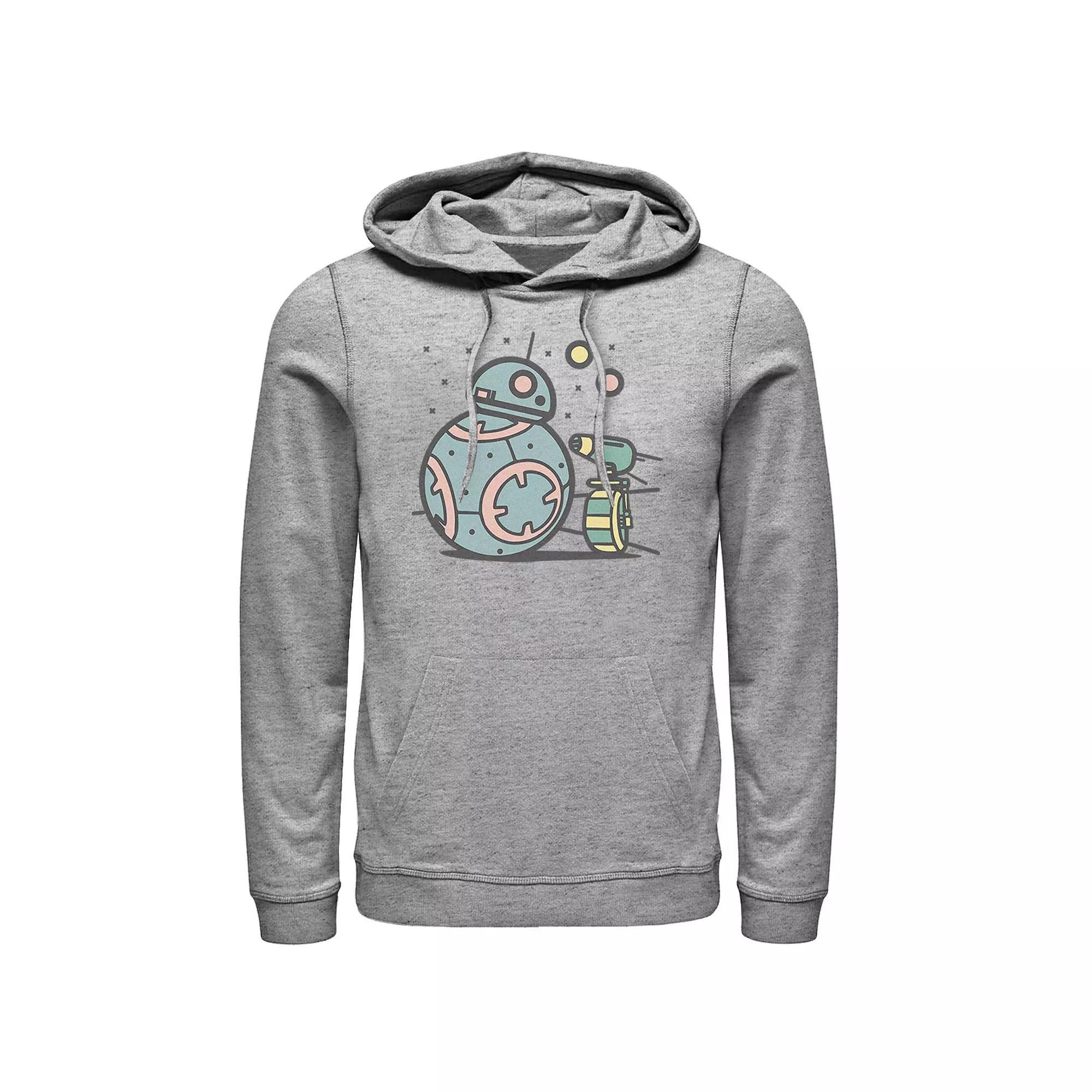 Men's Tom And Jerry Simple Jerry Big Face Hoodie, Size: XXL, Athletic Grey Product Image
