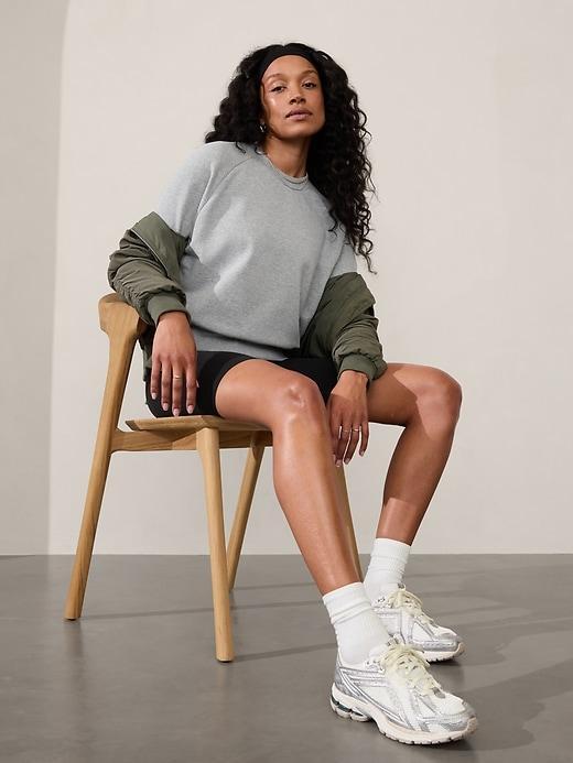 Forever Fleece Relaxed Crew Sweatshirt Product Image