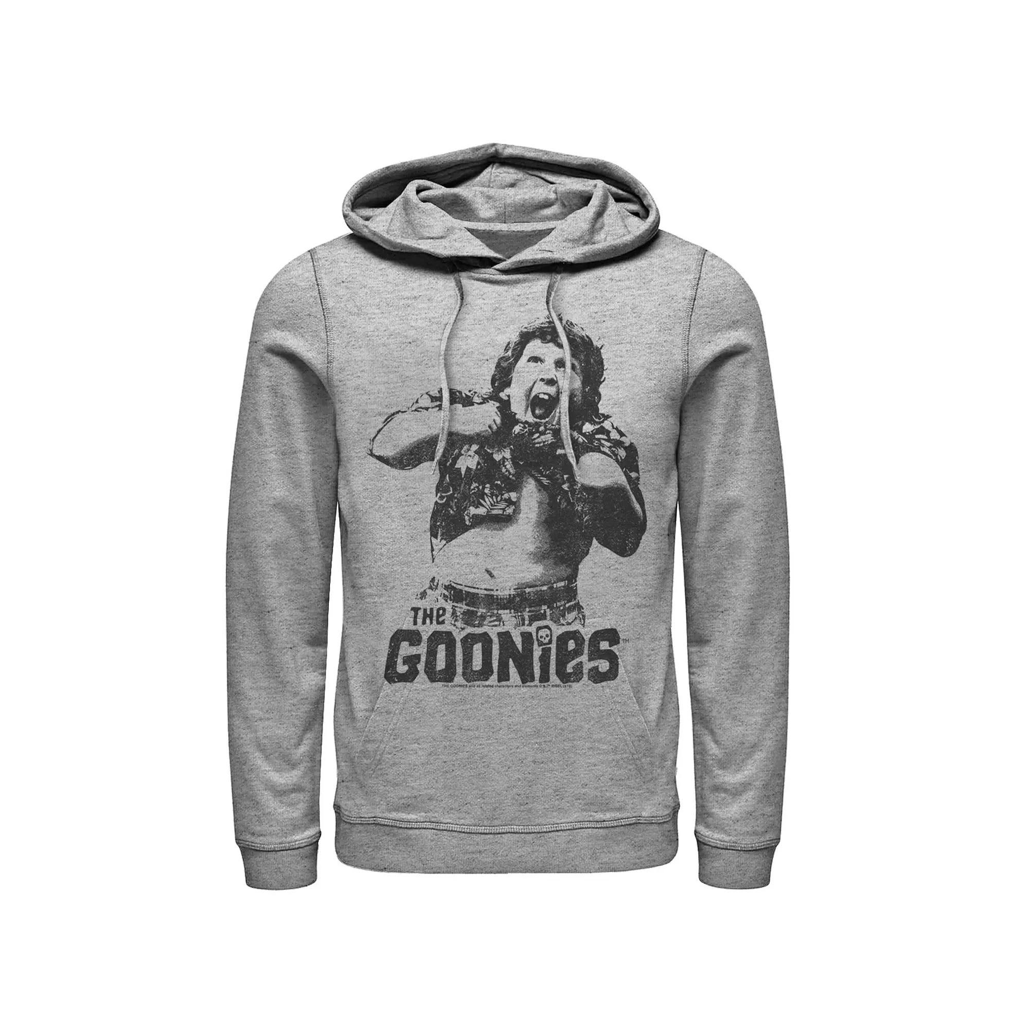 Men's The Goonies Chunk Truffle Shuffle Hoodie, Size: Small, Athletic Grey Product Image