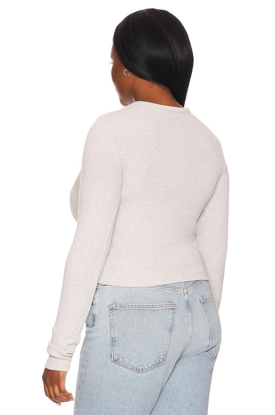 Womens Alma Shrunken Crewneck Sweater Product Image