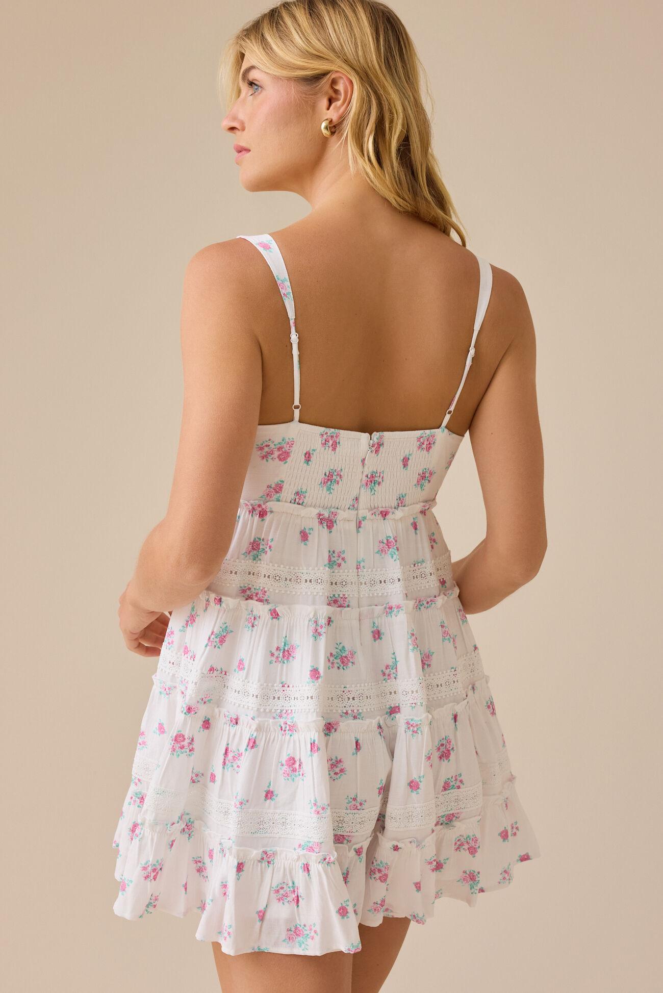 Anabella Floral Mini Dress Product Image