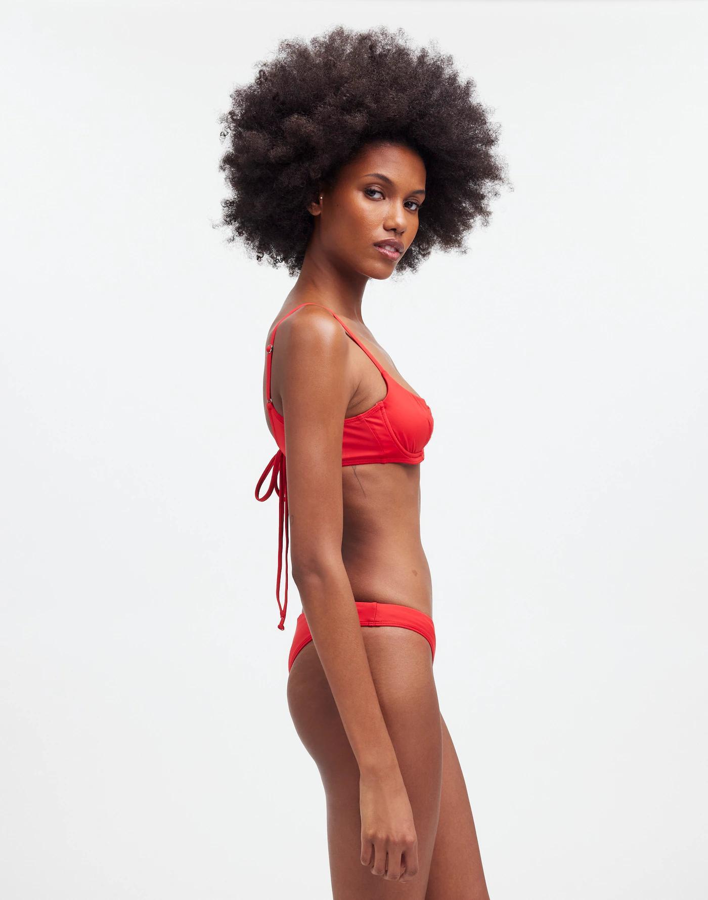 Frankies Bikinis Cola Underwire Balconette Bikini Top Product Image
