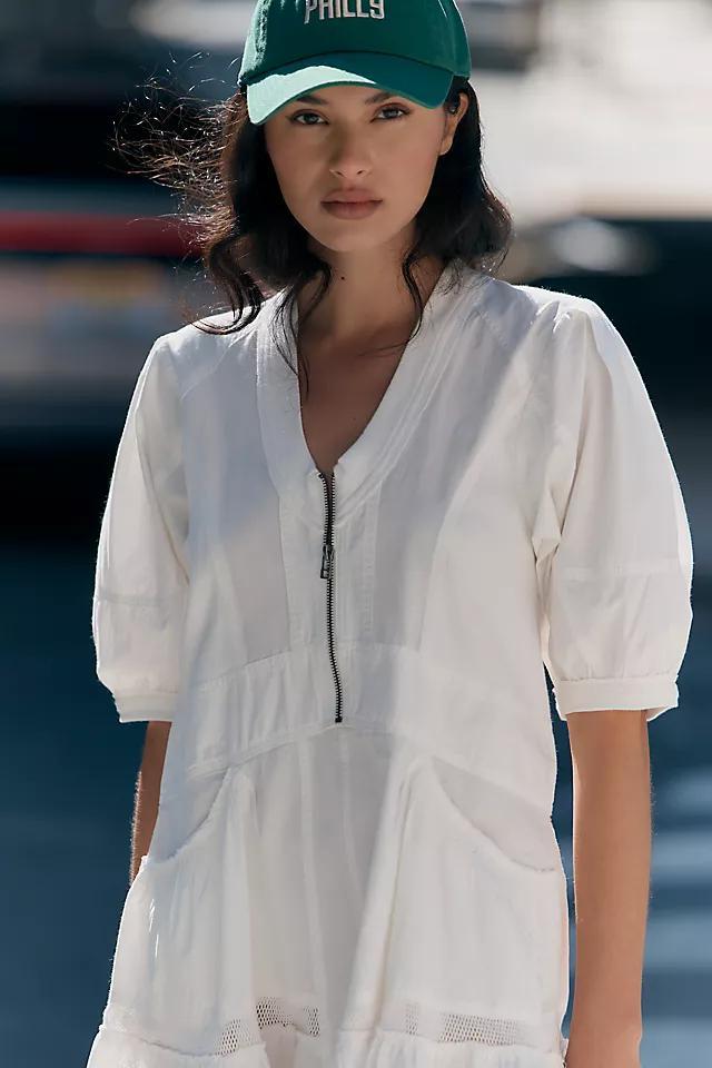 Daily Practice by Anthropologie Relaxed Tiered Mini Dress Product Image