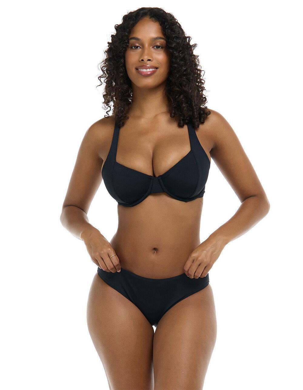 EIDON Maya Underwire D Cup Bikini Top Product Image