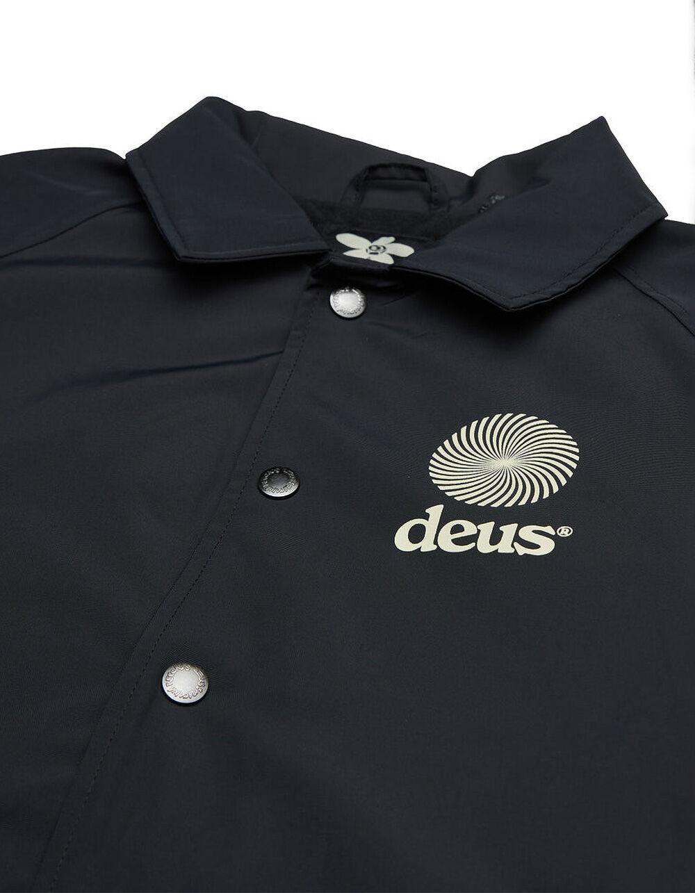 DEUS EX MACHINA Strata Mens Coach Jacket - BLACK Product Image