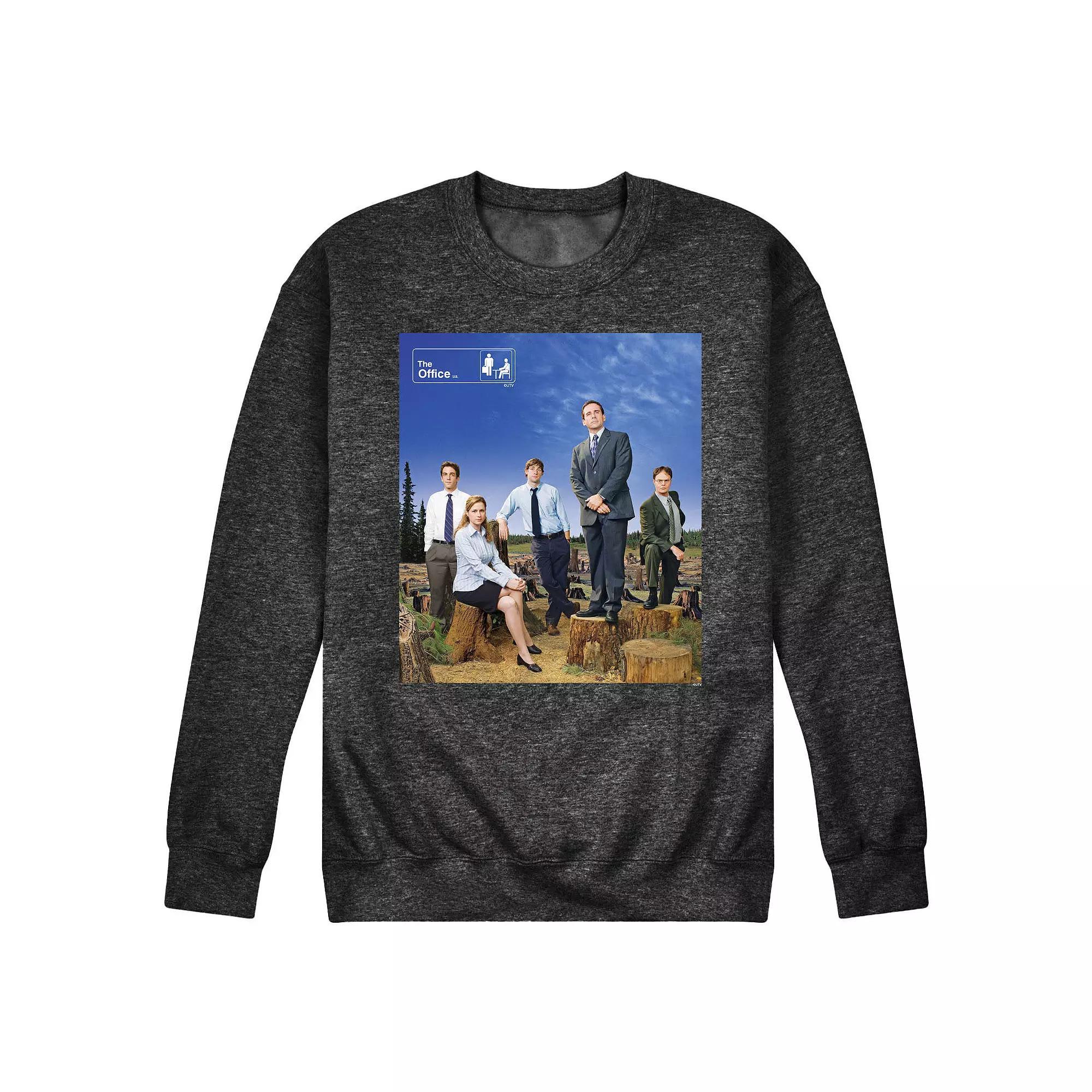 Mens The Office Cast Photo Sweatshirt Product Image