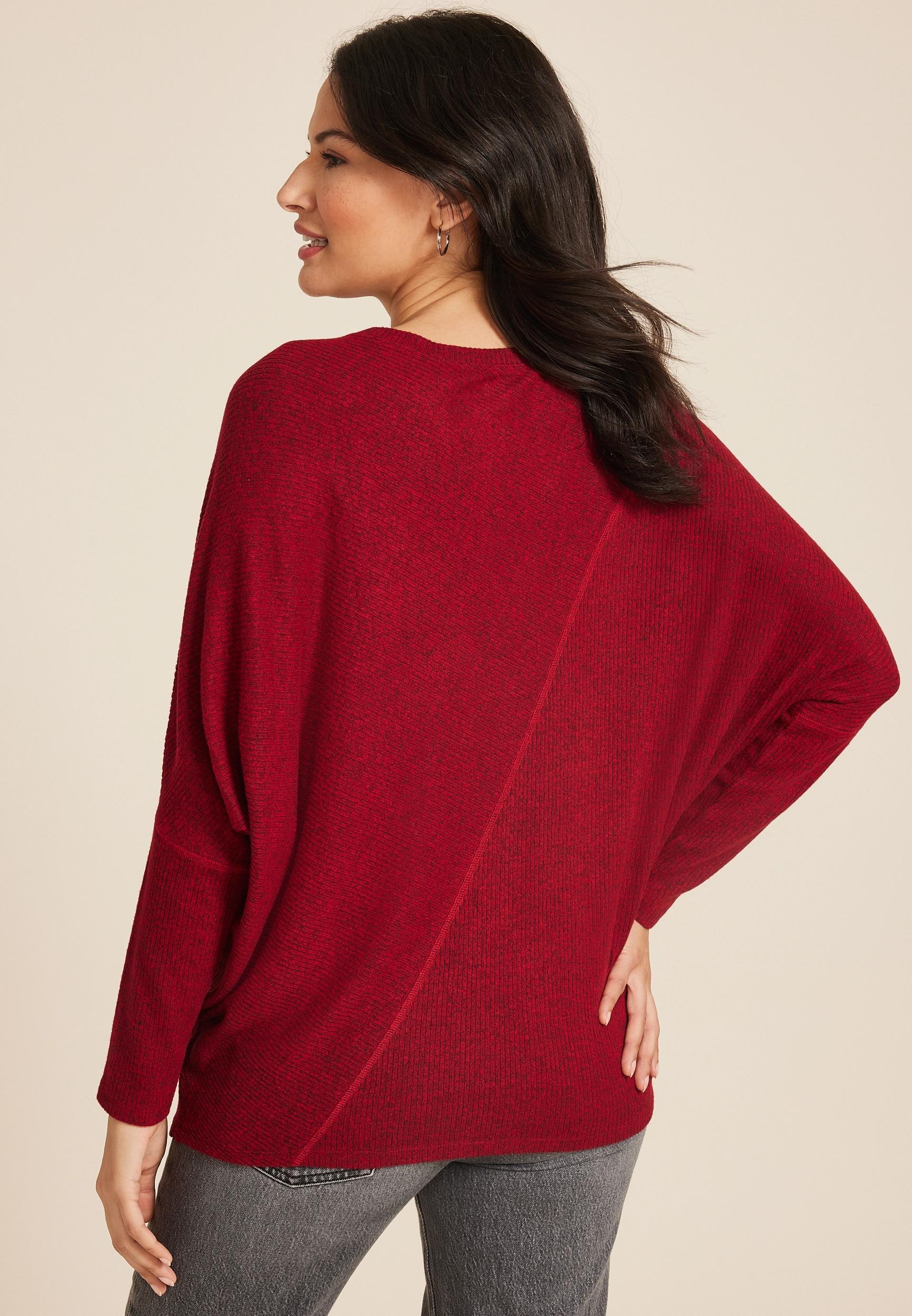 24/7 Dakota Ribbed Dolman Top Product Image