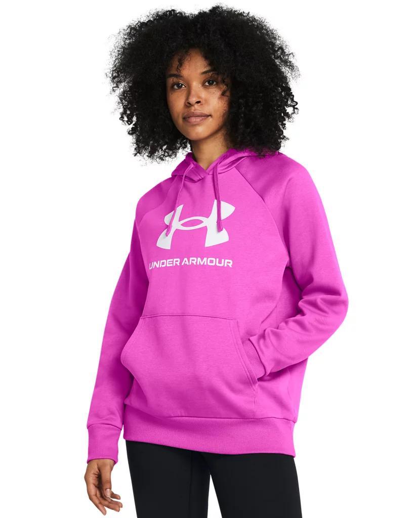 UA Rival Fleece Big Logo Womens Hoodie Product Image