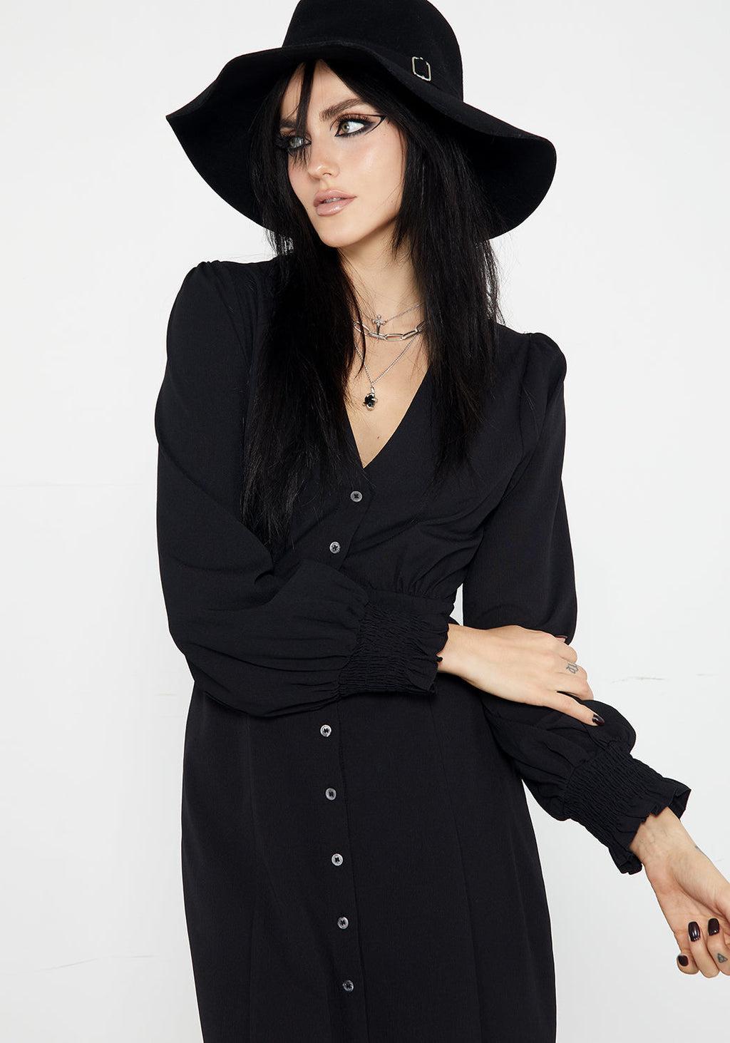 Cora Button Up Midaxi Dress Product Image