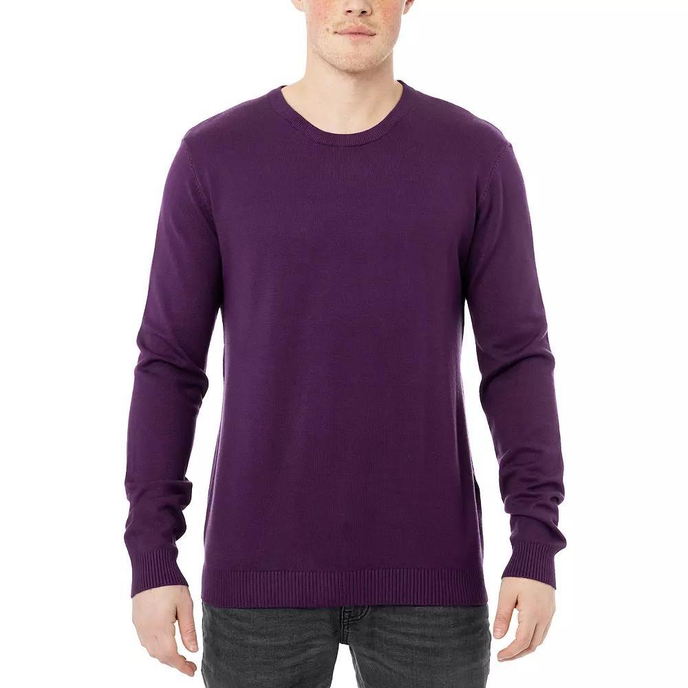Men's Xray Fitted Crewneck Top, Size: XL, Purple Product Image