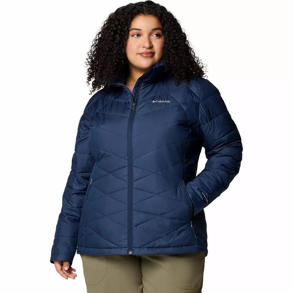 Plus Size Columbia Heavenly Jacket, Women's, Size: 2XL, Collegiate Blue Product Image