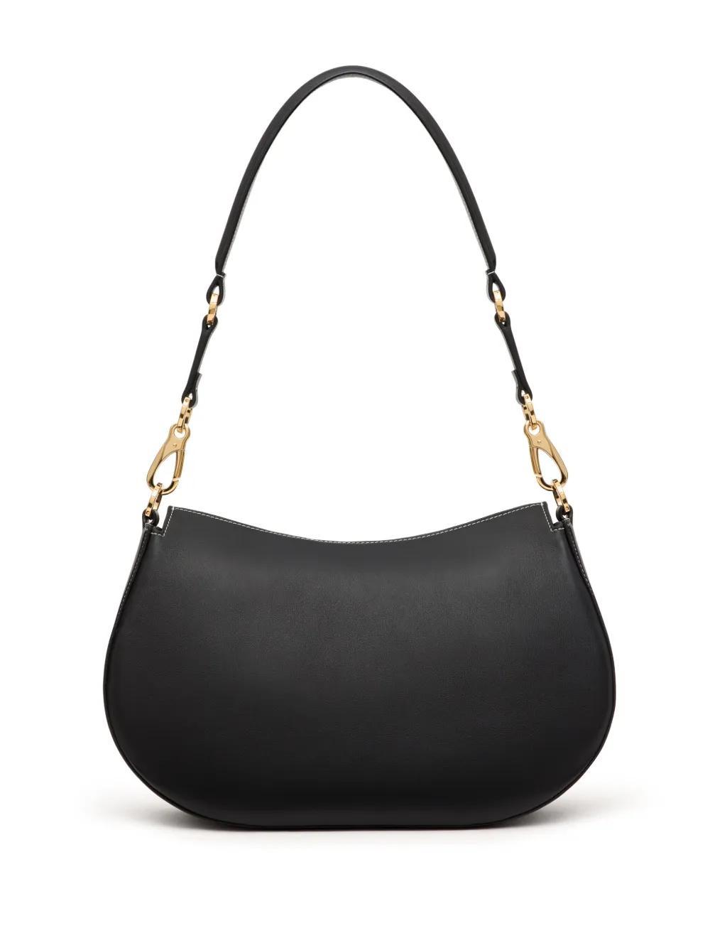 medium Ohval leather shoulder bag Product Image