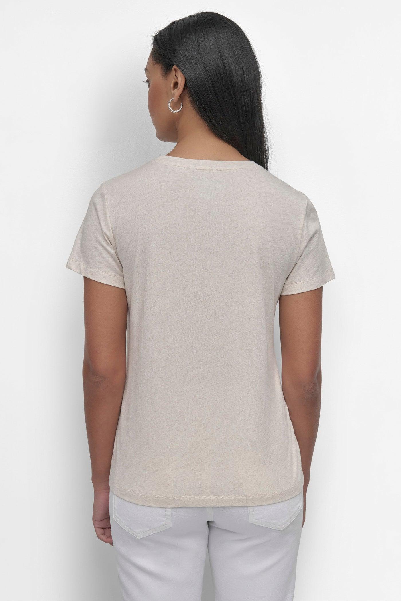 SEQUIN LOGO CREW NECK TEE Product Image