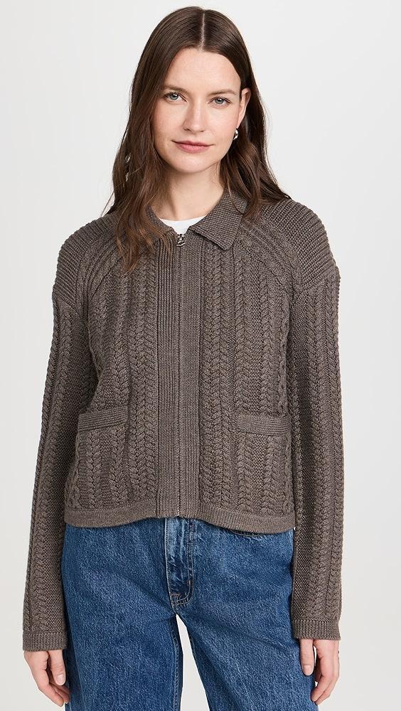 rag & bone Kerry Cable Cardigan | Shopbop Product Image