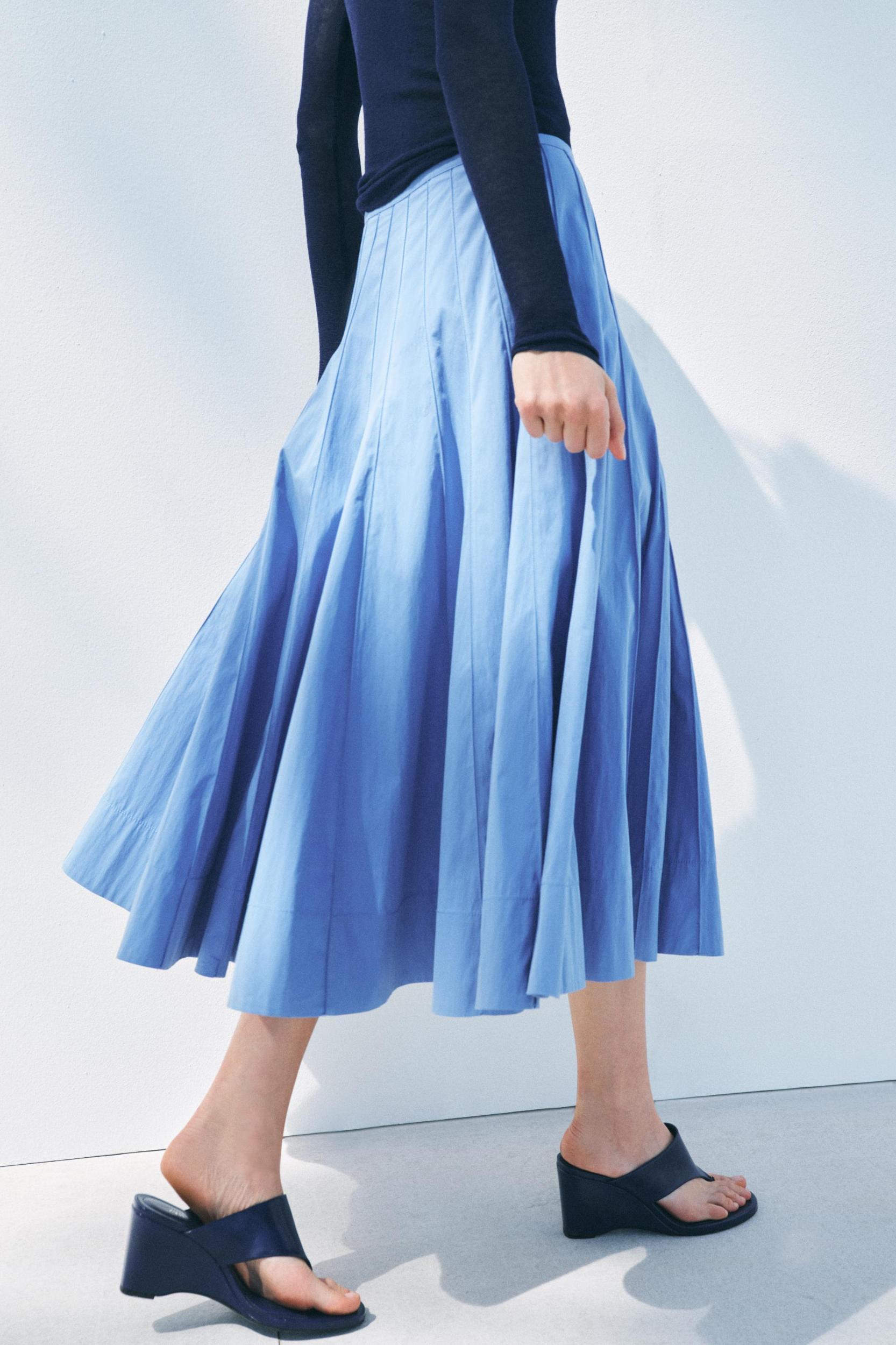 ZW COLLECTION MIDI SWING SKIRT Product Image