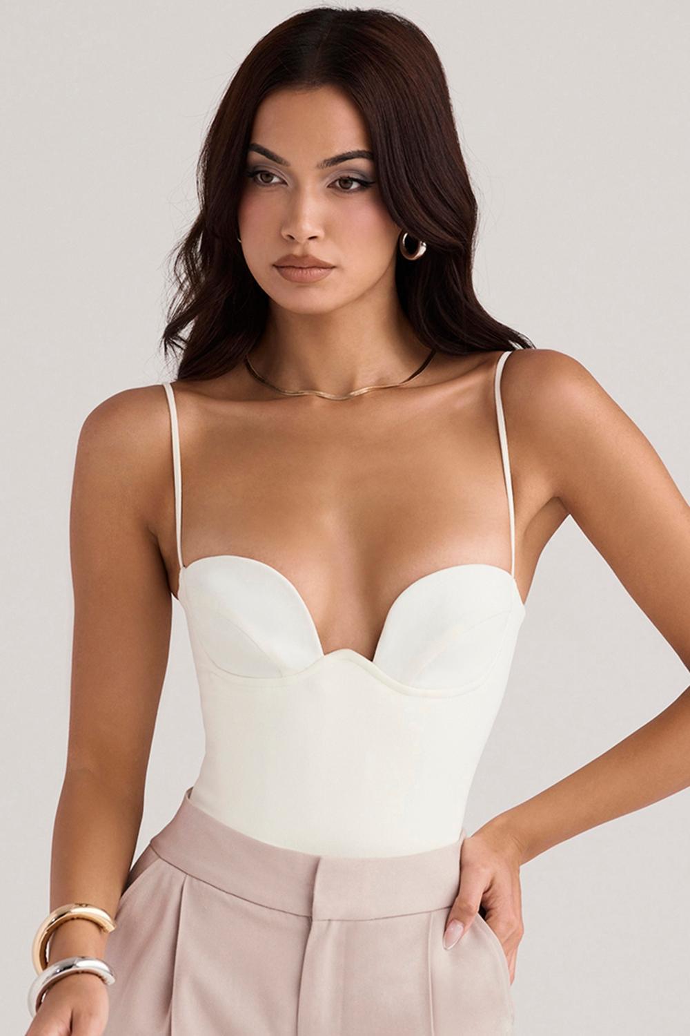 Avery Ivory Underwired Bodysuit Product Image