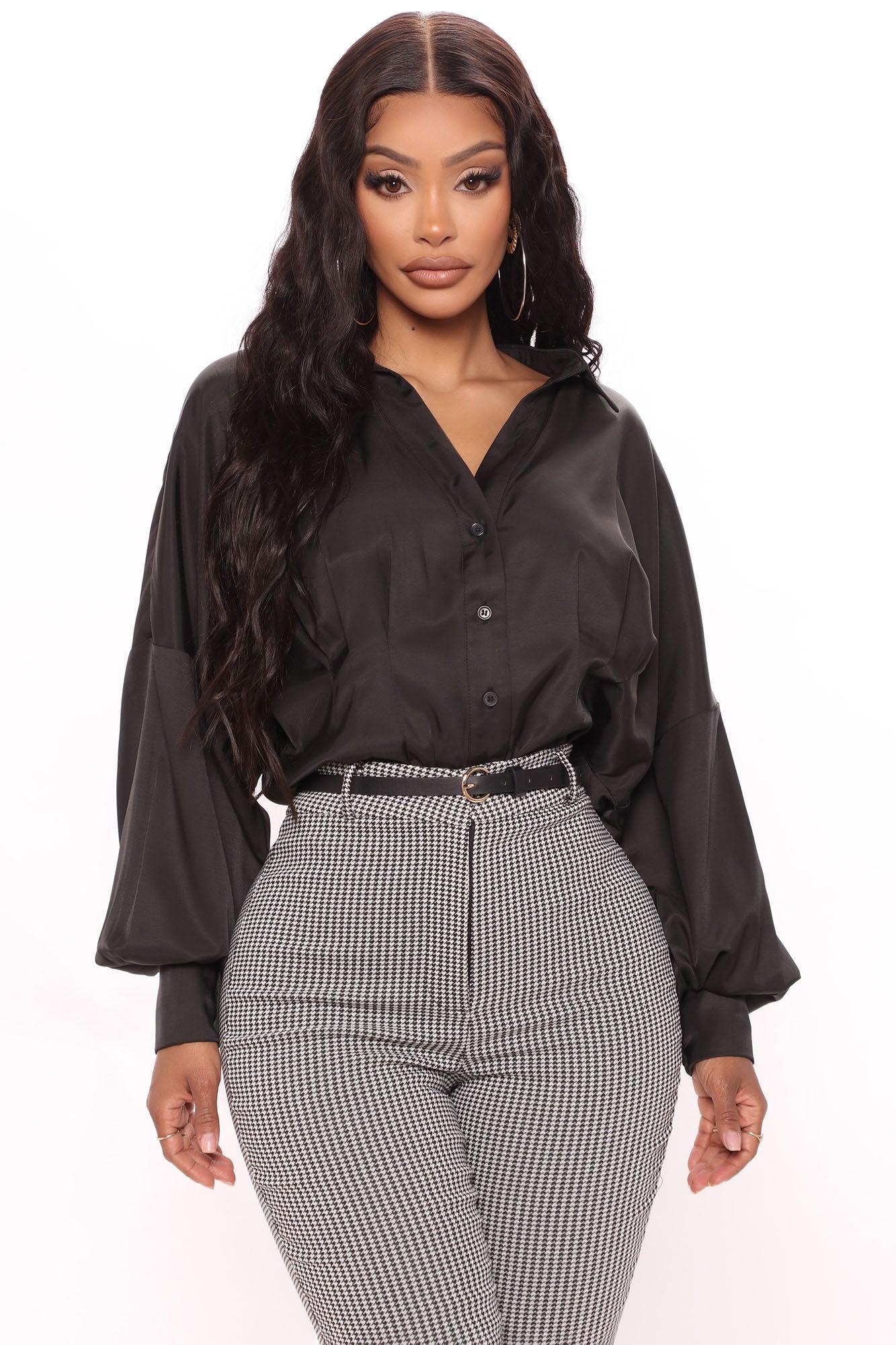 She Means Business Bodysuit - Black Product Image