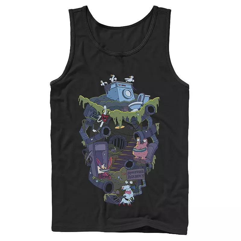 Mens Nickelodeon Aaahh!!! Real Monsters Underground Academy Tank Top Product Image