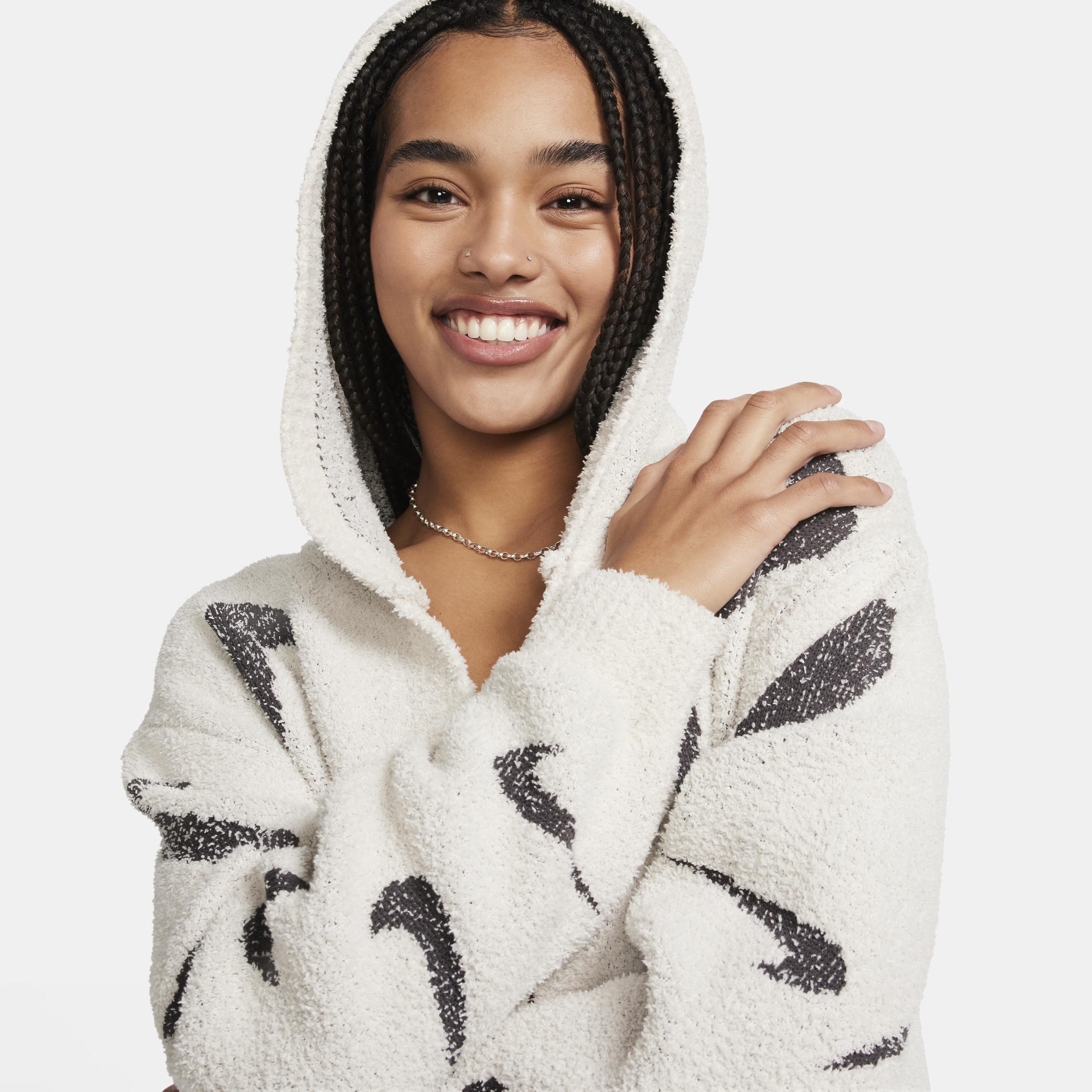 Women's Nike Sportswear Phoenix Cozy BouclÃ© Loose Long Knit Cardigan Product Image