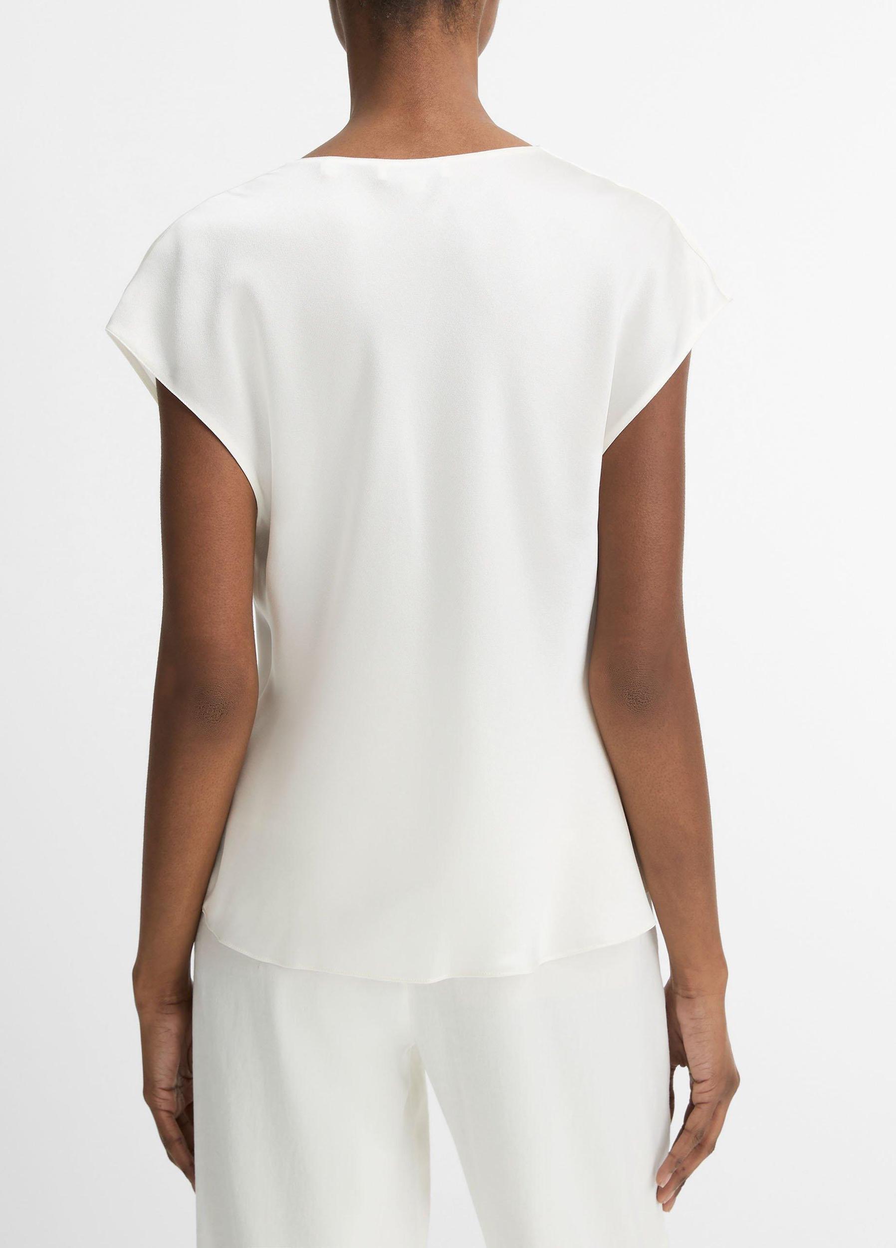 Womens Silk Cowl-Neck Blouse Vince Product Image