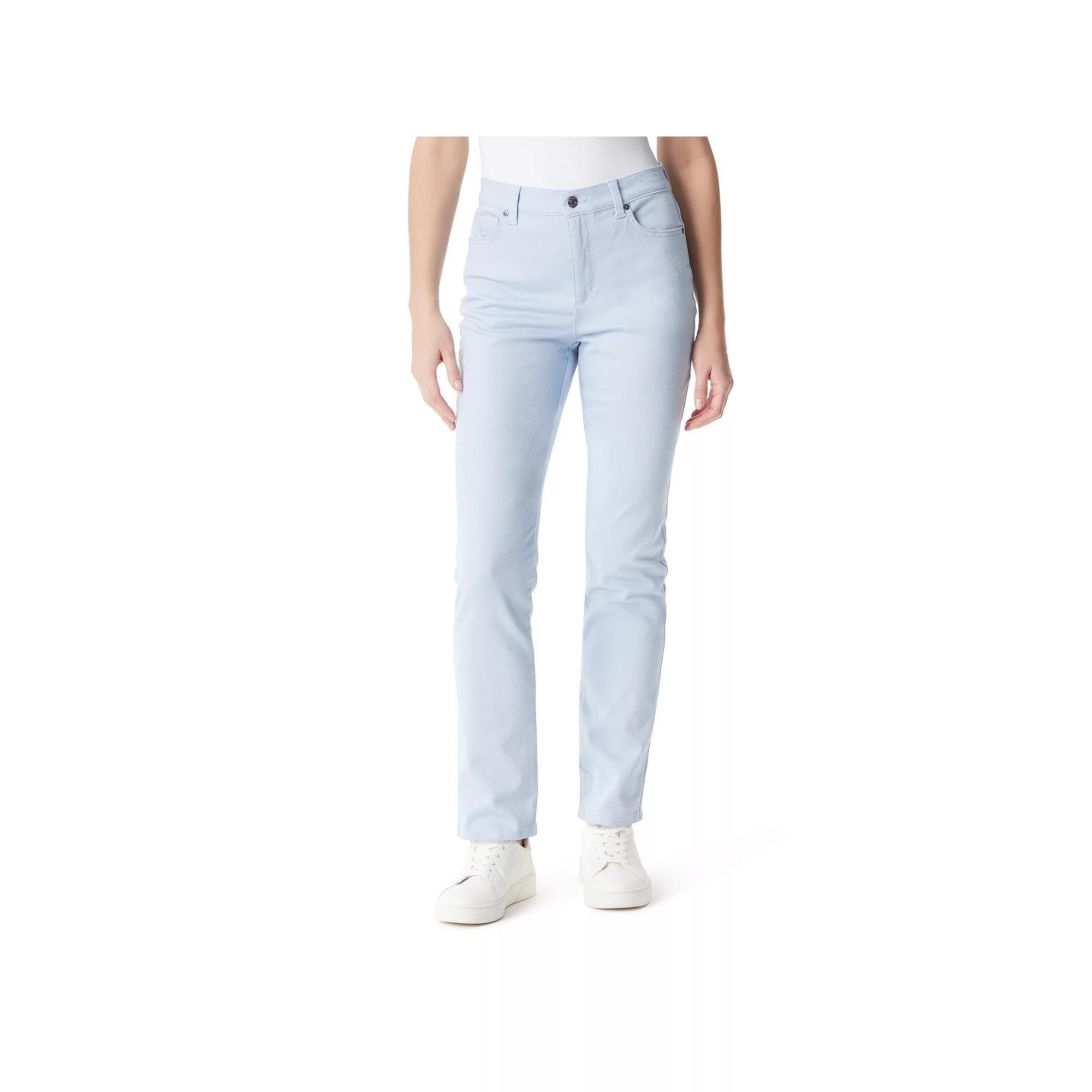 Women's Gloria Vanderbilt Amanda Classic Jeans, Size: 12 Short, Dreamy Blue Product Image