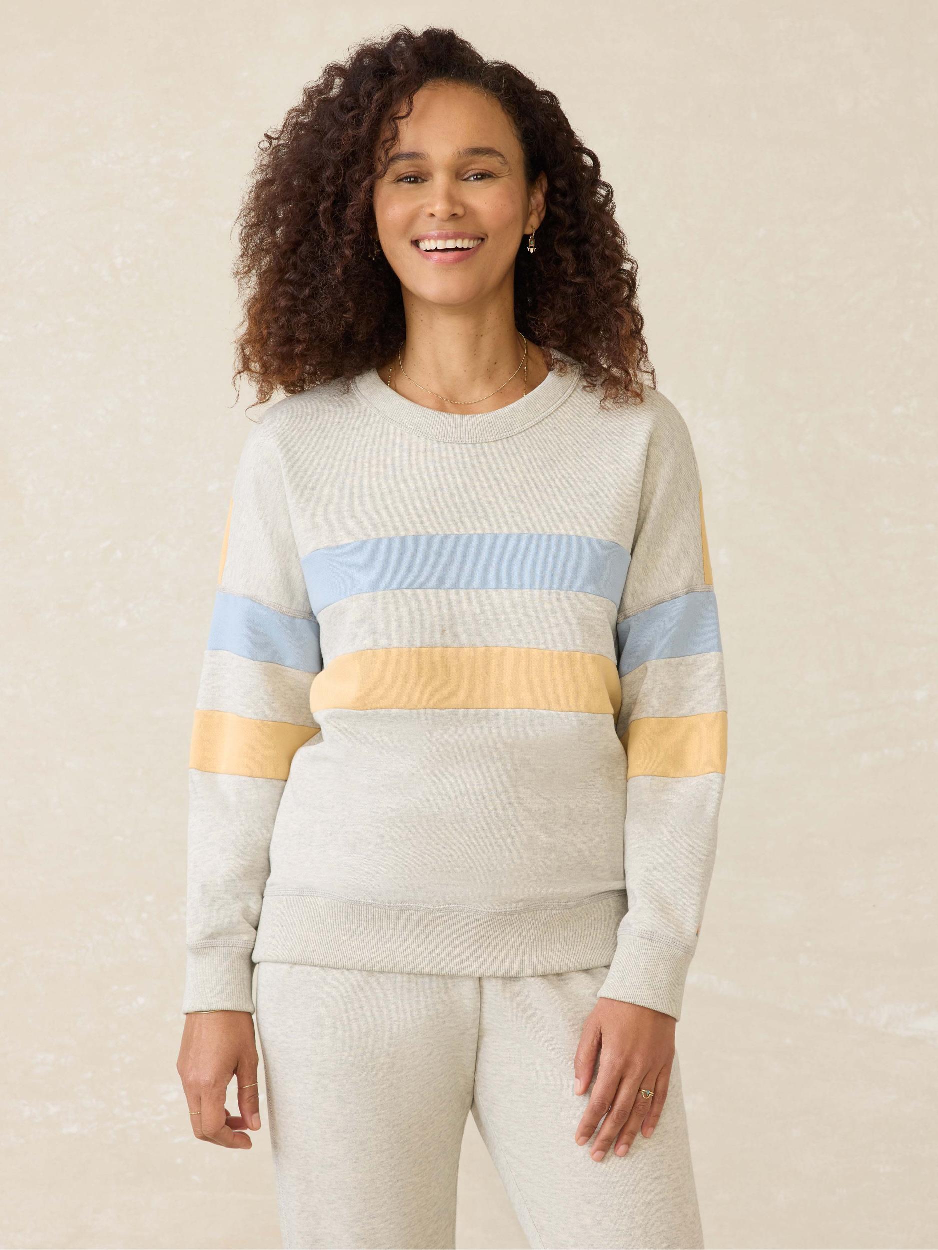 High Standard Fleece Crew - Sunset Bay Female Product Image