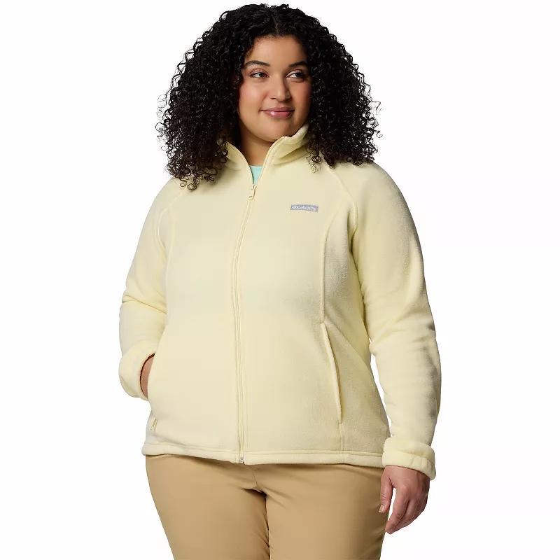 Plus Size Columbia Benton Springs Full-Zip Fleece Jacket, Women's, Size: 1XL, Spray Product Image