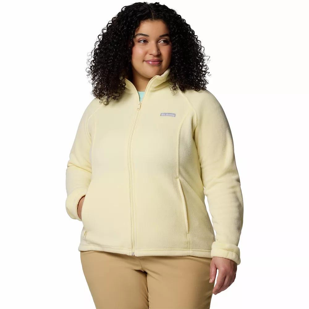 Plus Size Columbia Benton Springs Full-Zip Fleece Jacket, Women's, Size: 1XL, Spray Product Image