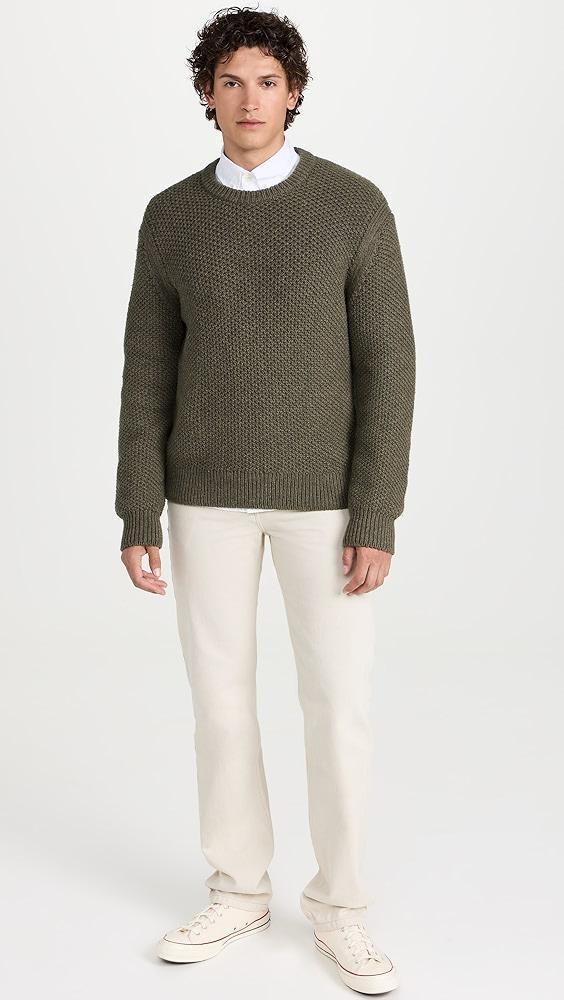 Alex Mill Honeycomb Crewneck Sweater | Shopbop Product Image