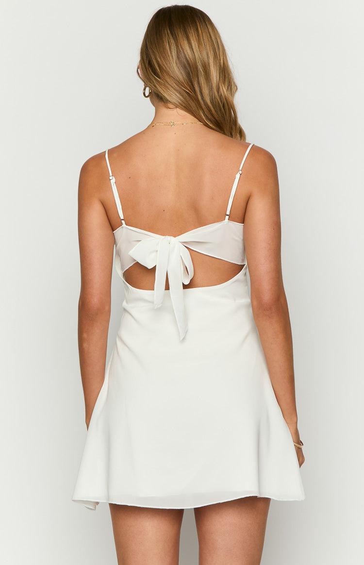 Mahalia White Mini Dress Product Image