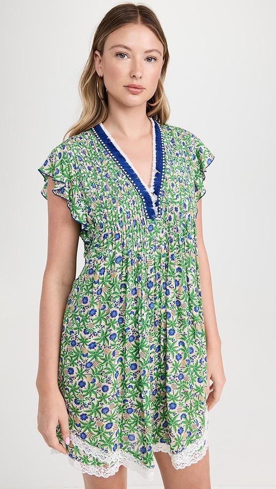Poupette St Barth Sasha V Mini Dress | Shopbop Product Image